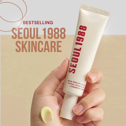 Korean Skin Care Seoul 1988 – Vitamin C & 4% Retinol Ginseng Serum + Eye Cream Set