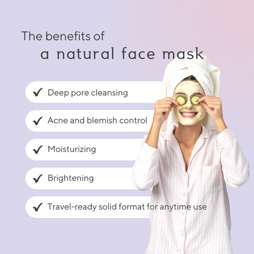 Shopify Product Description – Green Tea Solid Cleansing Mask Stick