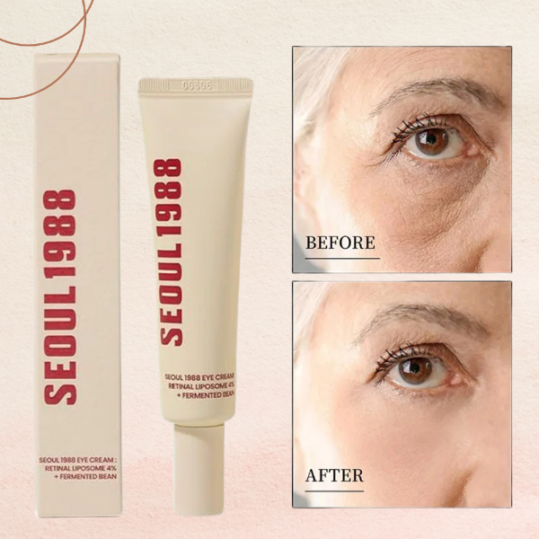 Korean Skin Care Seoul 1988 – Vitamin C & 4% Retinol Ginseng Serum + Eye Cream Set